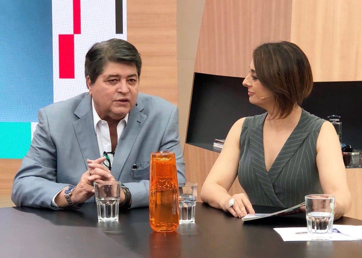 Datena fala de concorrência com Faustão, elogia o filho e faz revelação sobre Silvio Santos
