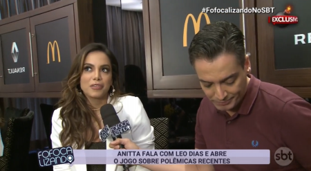 Leo Dias revela que suposto áudio de Anitta detonando Pabllo Vittar foi para ele