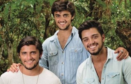 Mãe de Bruno Gissoni, Rodrigo Simas e Felipe Simas resgata cliques dos filhos
