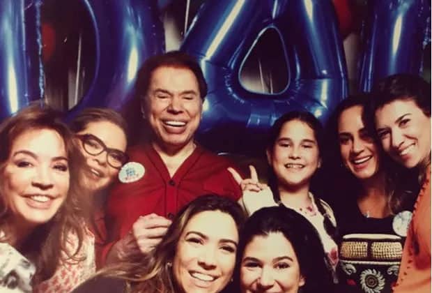 Silvio Santos ganha festão no Dia dos Pais; veja a decoração