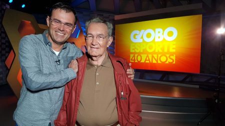 “Globo Esporte” comemora 40 anos com homenagem a Léo Batista e atletas