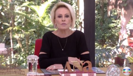 Ana Maria Braga se emociona ao falar de morte de funcionário do “Mais Você”