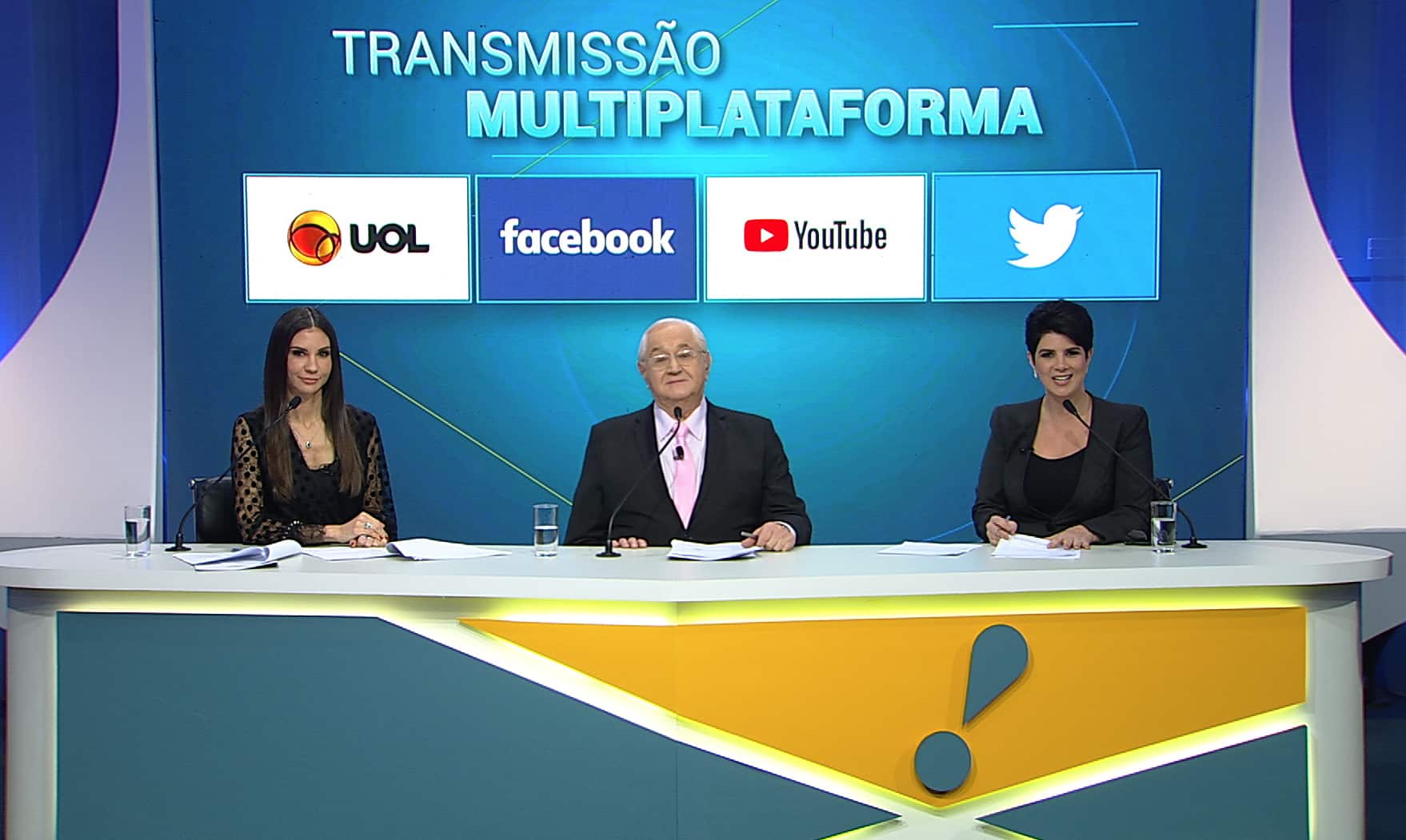 Audiência da TV: Debate amplia em 290% os índices da RedeTV!