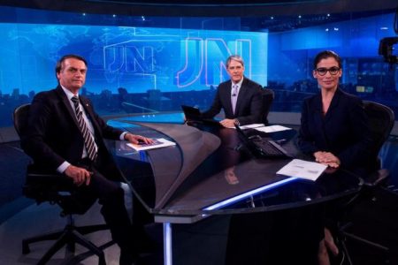 Após “não” de Bolsonaro, Globo cancela debate e rejeita entrevista com Haddad