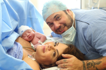 Nasce Giuseppe, filho de Valentina Francavilla, assistente de Ratinho