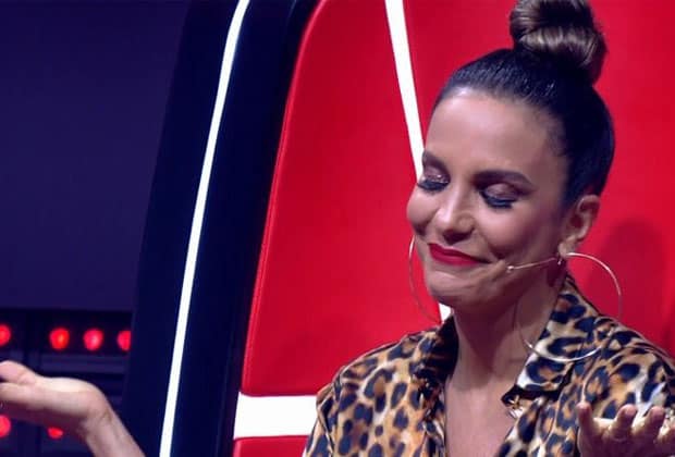 Ivete Sangalo dá bronca em participante do “The Voice” por causa de Anitta
