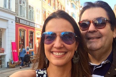 Filha de Faustão posa com a madrasta em foto rara