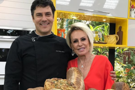 Galã global surpreende e ressurge como padeiro no “Mais Você”