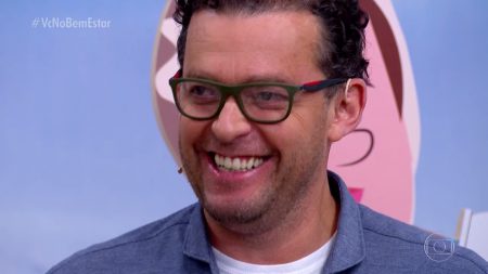 Fernando Rocha chora com reencontro no “Bem Estar”