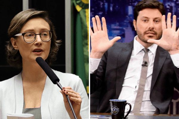 Danilo Gentili reage a comentário de Maria do Rosário sobre censura