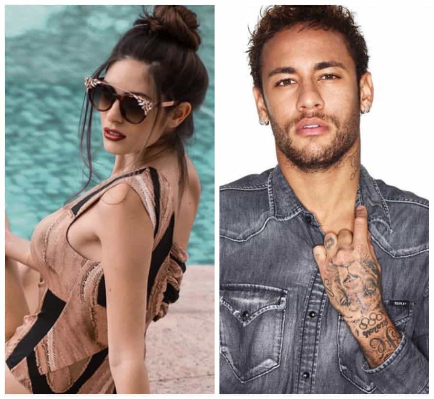 Novo romance? Neymar Jr aparece com morena em boate espanhola