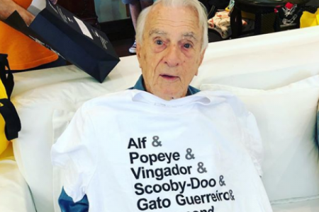 Orlando Drummond cria Instagram aos 99 anos e internet vai à loucura