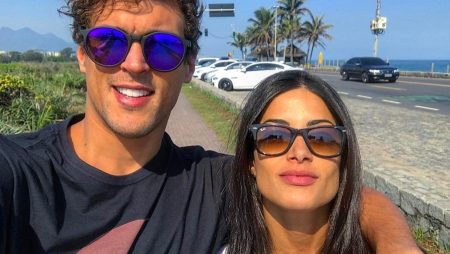 Aline Riscado e Felipe Roque terminam namoro