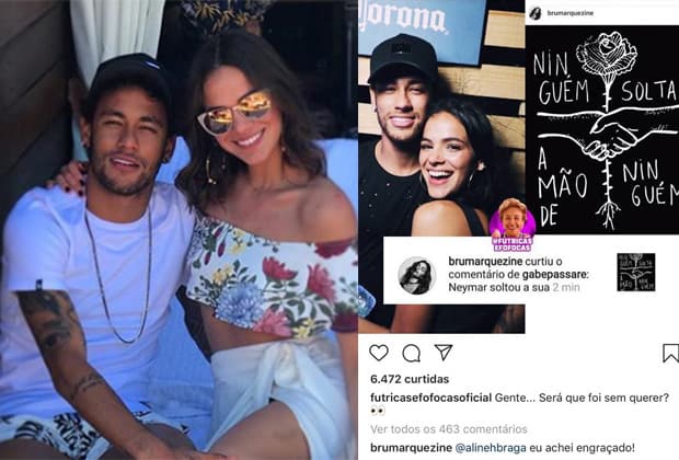 Bruna Marquezine ri de comentário sobre ter sido "abandonada" por Neymar