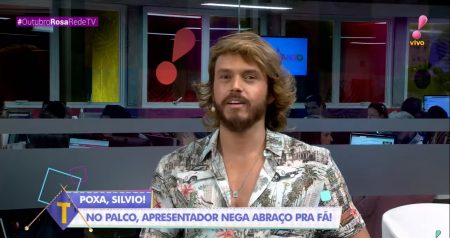Repórter gato da RedeTV! revela pedido inusitado de Silvio Santos