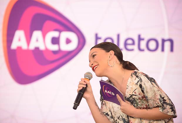 No "Teleton", Priscila Alcântara comenta sobre possível retorno à TV