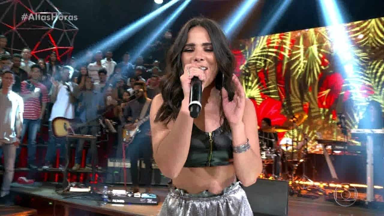 Wanessa Camargo causa no “Altas Horas” e é acusada de imitar cantora