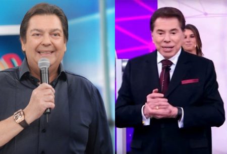 Faustão fala sobre roupa de assistente e público vê indireta a Silvio Santos