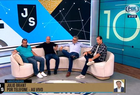 Presidente do Vasco e adversário batem boca no FOX Sports; veja o vídeo