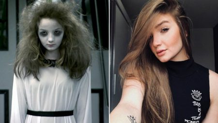 De biquíni, menina-fantasma de Silvio Santos vira mulherão e assusta