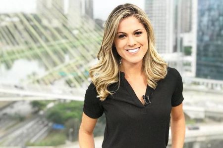 Jornalista se assusta e interrompe previsão do tempo em telejornal da Globo