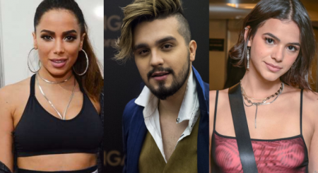 Luan Santana assume já ter ficado com Anitta e Bruna Marquezine