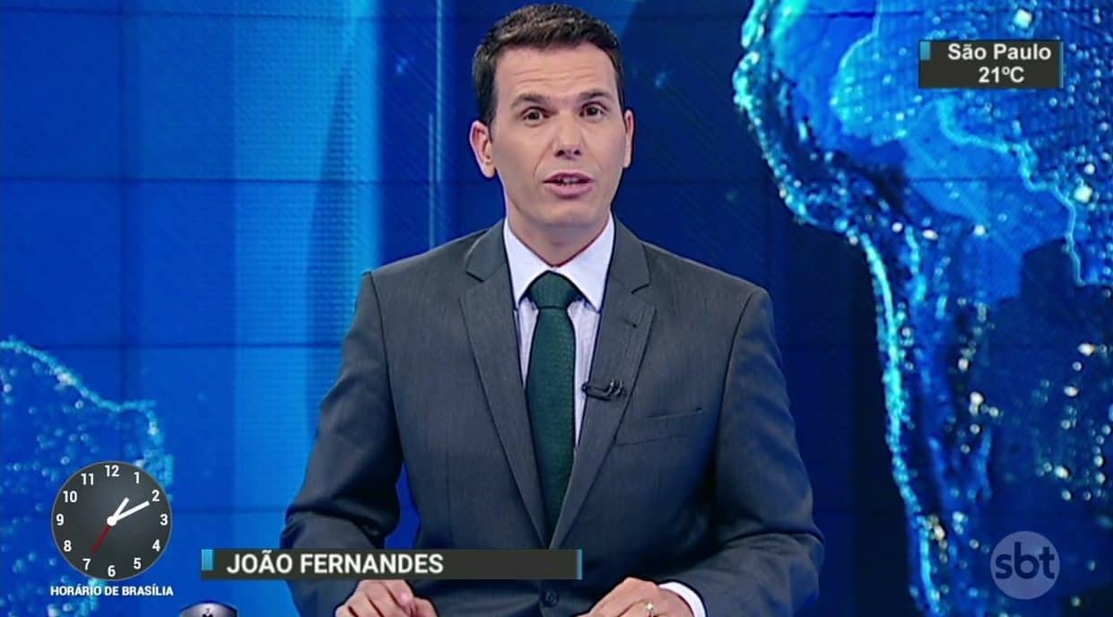 Demitido do SBT, João Fernandes acerta com a Globo