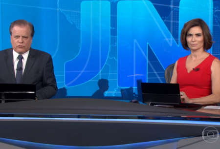 Câmera deixa Chico Pinheiro “perdido” no encerramento do “Jornal Nacional”