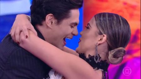 Lucas Veloso quer Faustão como padrinho de casamento com bailarina