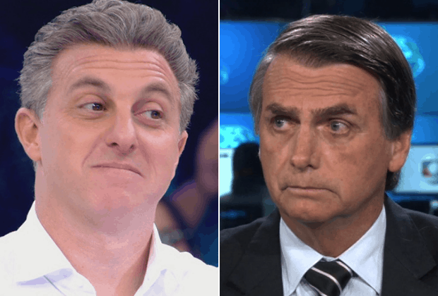 Bolsonaro reage a crítica de Luciano Huck e manda indireta
