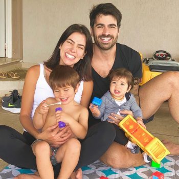 Ex-BBBs Rodrigão e Adriana Sant’Anna chocam com coxas definidas