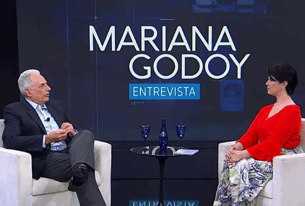 Com William Waack, “Mariana Godoy Entrevista”, da RedeTV!, supera a Band