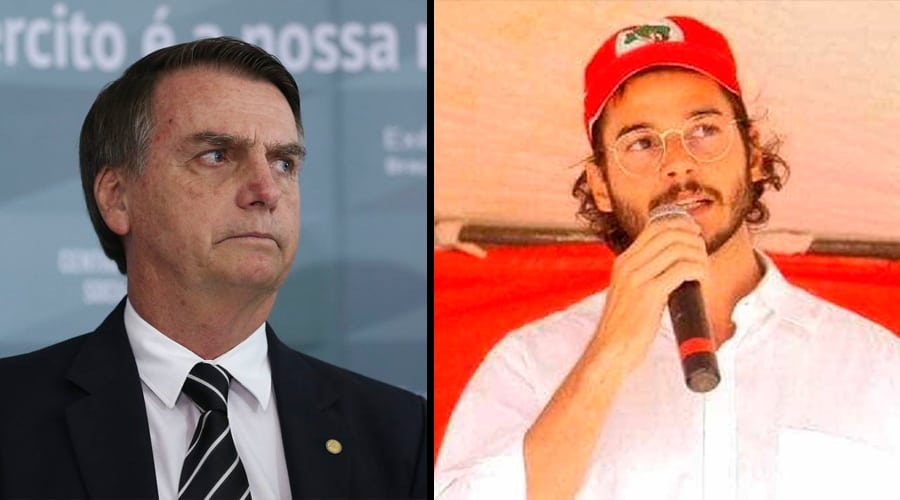 Namorado de Fátima Bernardes rebate Jair Bolsonaro