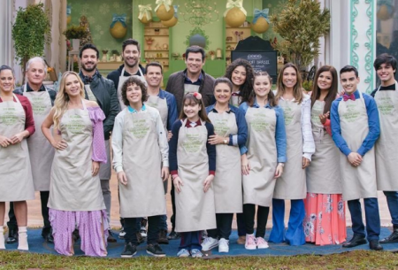 “Bake Off Brasil” com celebridades garante a vice ao SBT