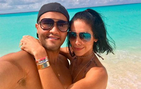 Após passar o Natal no hospital, Bella Falconi fala da doença do esposo