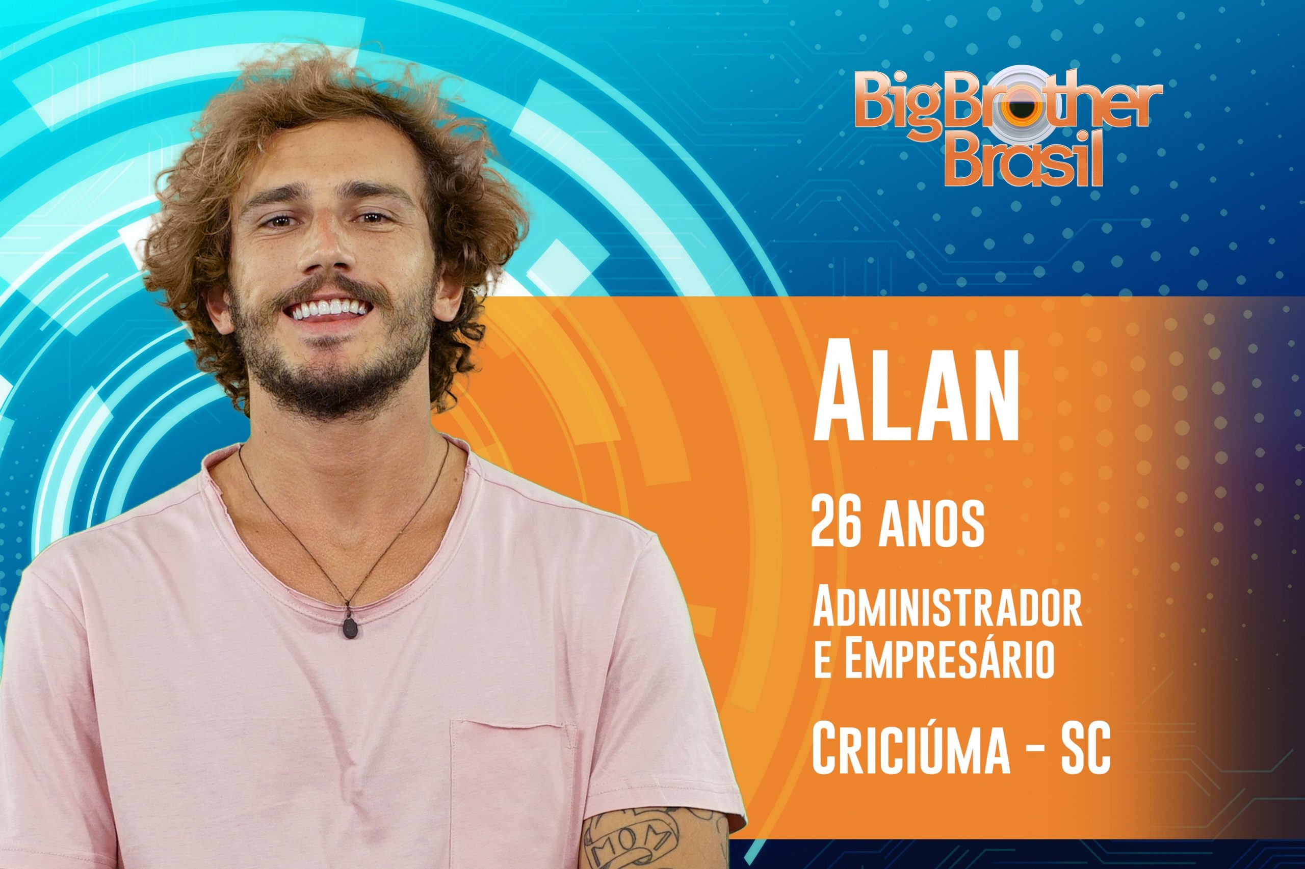 BBB 2019: Conheça Alan, o primeiro participante revelado do reality