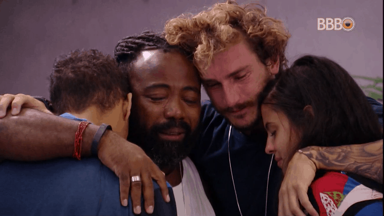 BBB 2019: Anjos da semana se emocionam com vídeos da família