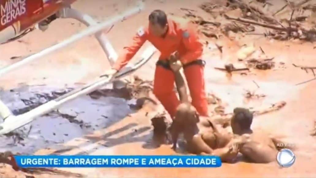 Globo e Record crescem com cobertura de tragédia em Brumadinho