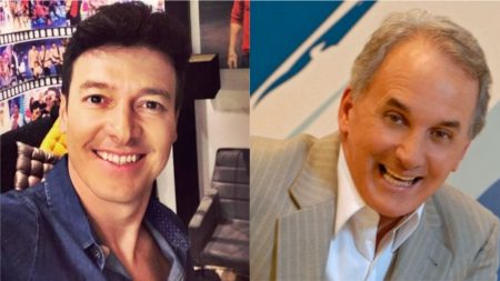 Rodrigo Faro e Otávio Mesquita posam como casal e divertem seguidores