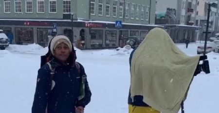 Glória Maria enfrenta perrengue durante gravação