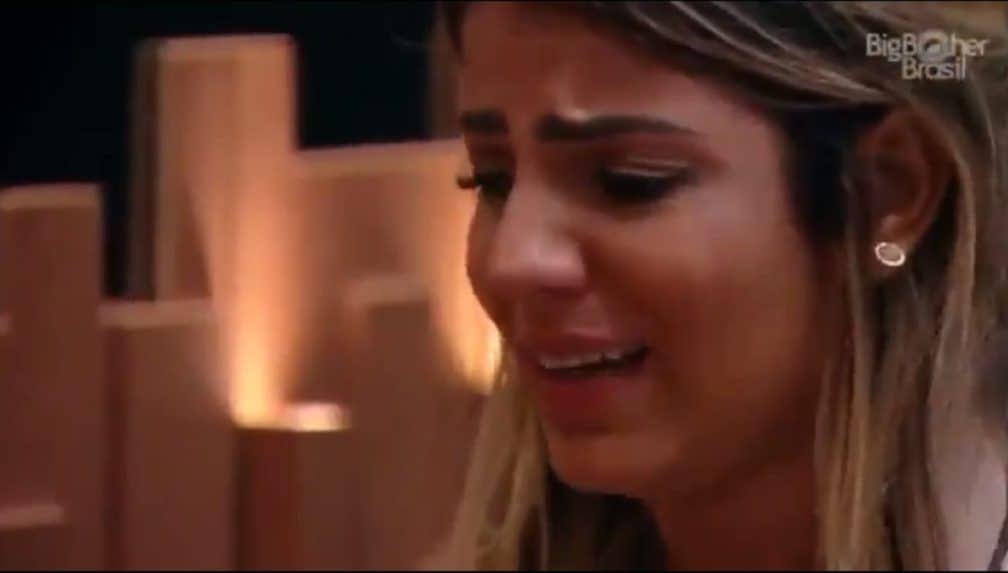BBB 2019: Hariany chora após brincadeira de Diego