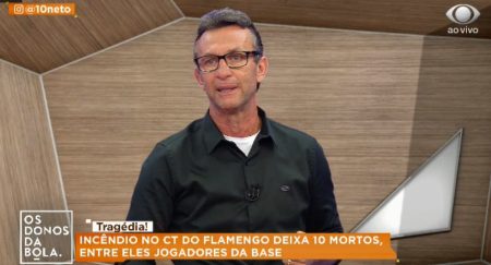 Neto se emociona ao falar do Flamengo e faz apelo à CBF
