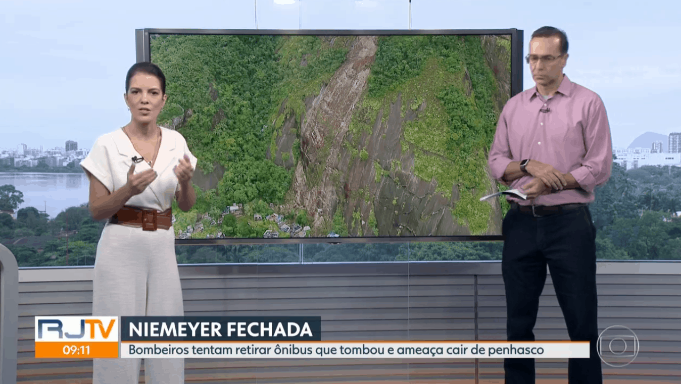 Jornais locais da Globo Rio bombam com cobertura das chuvas