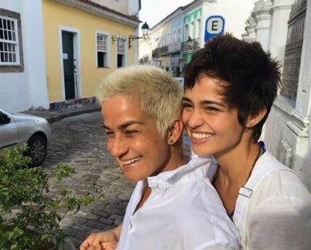 Apaixonadas, Nanda Costa e Lan Lanh se casam no civil