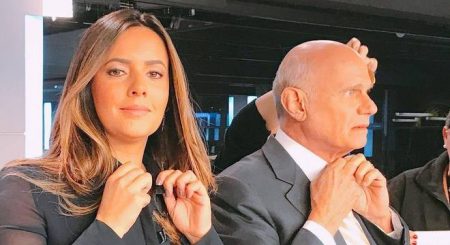 Paloma Tocci posta fotos ao lado de Boechat e faz homenagem