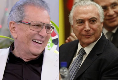 Carlos Alberto de Nóbrega passa por saia justa com Michel Temer