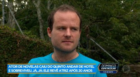Ator de “Belíssima” abre o jogo sobre queda do quinto andar de hotel