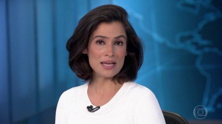 Renata Vasconcellos surpreende fãs ao postar foto descabelada