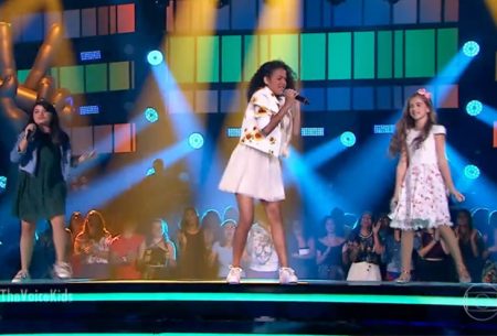 Música interpretada por participantes do “The Voice Kids” causa na web