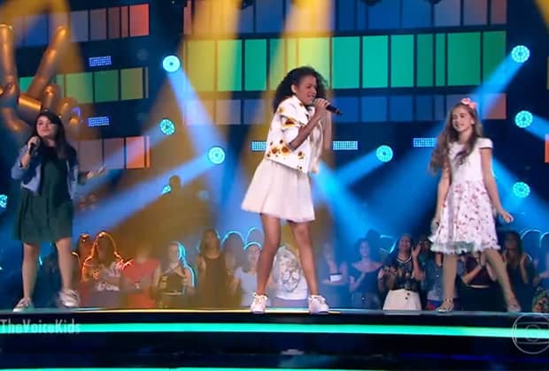 Música interpretada por participantes do “The Voice Kids” causa na web